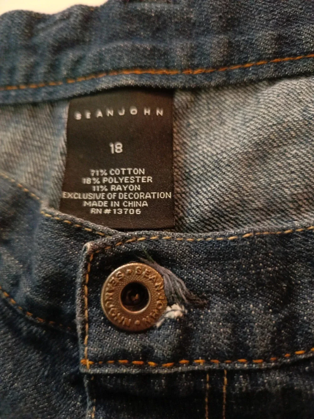 Sean John Jorts w32